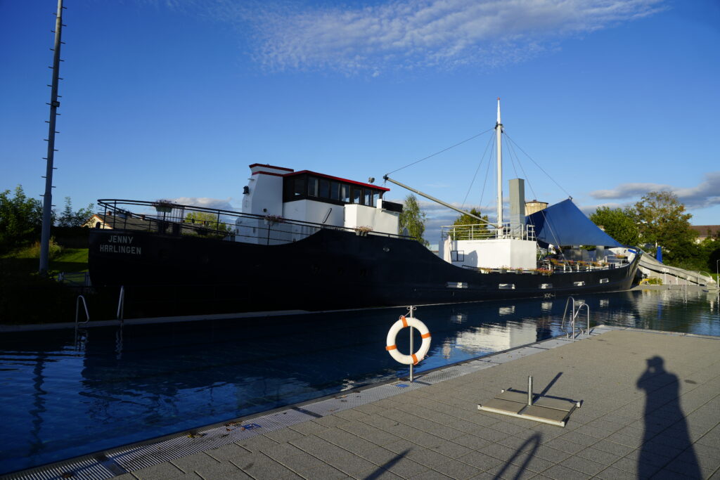 Die Jenny Harlingen vom Freibad Babenhausen